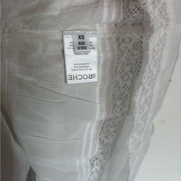 St.ROCHE
Size XS Casual White Cotton Dress - Picture 6 of 8